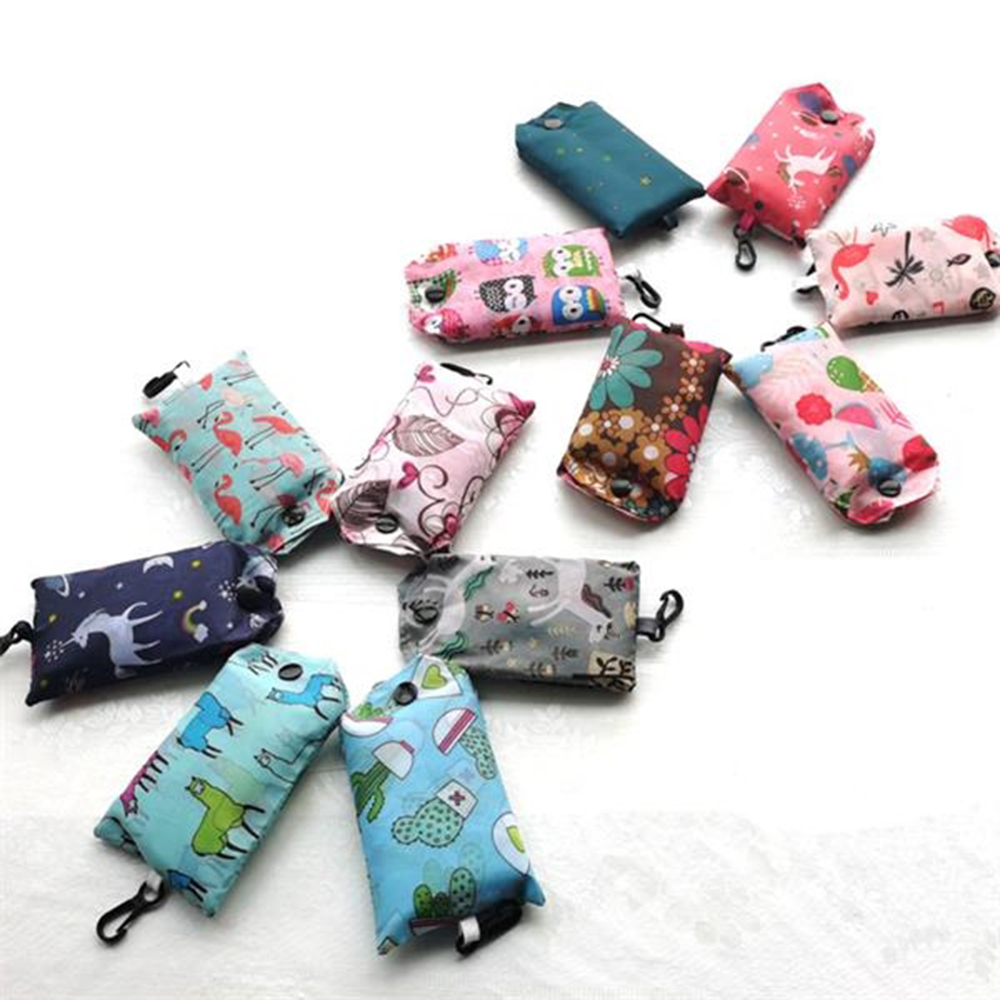 Folding Tote Bag With Keychain 2