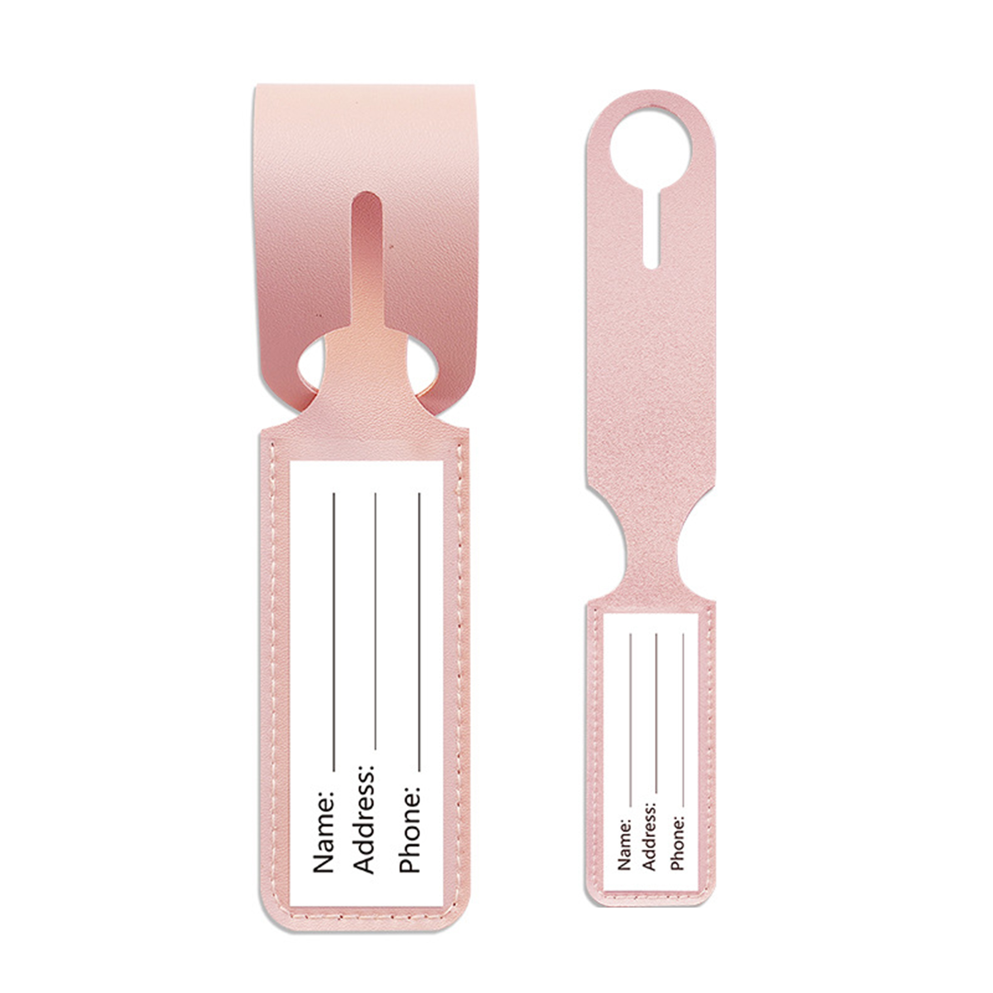 PU Leather Luggage Tag 4