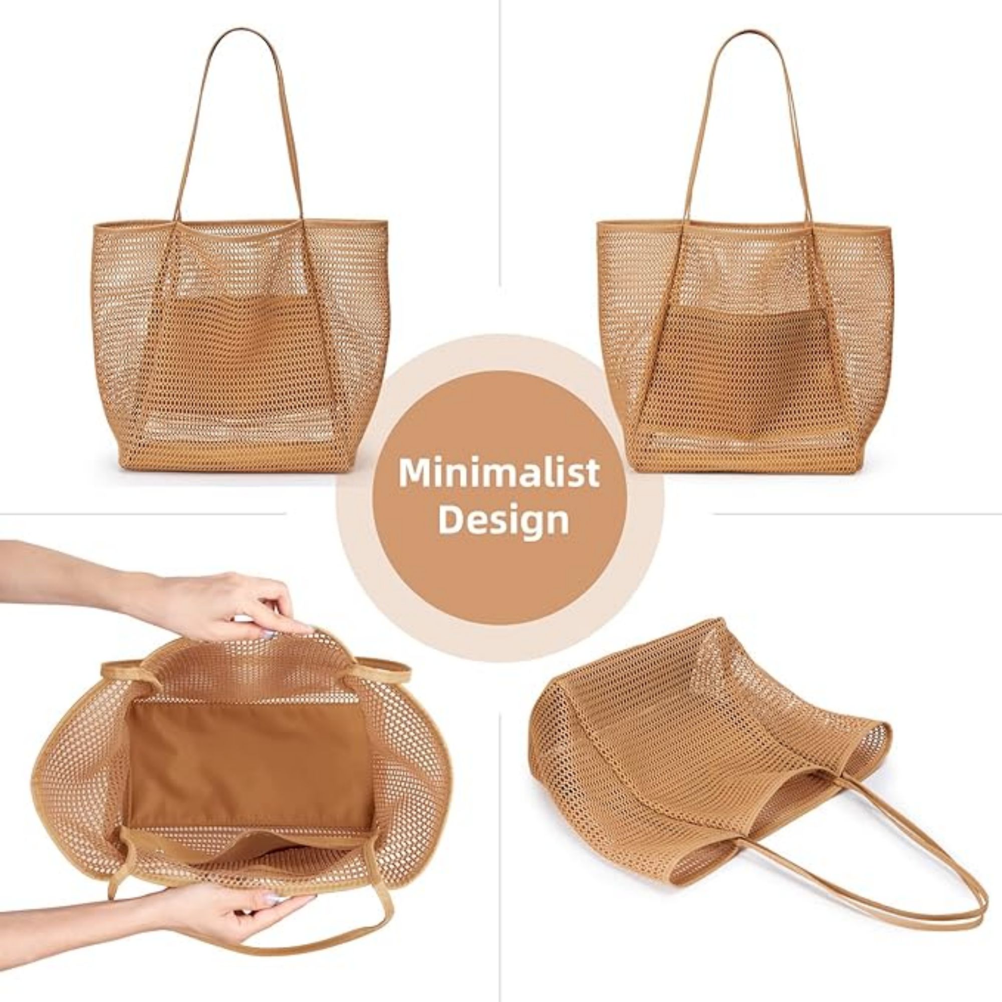 Beach Mesh Tote Bag 6