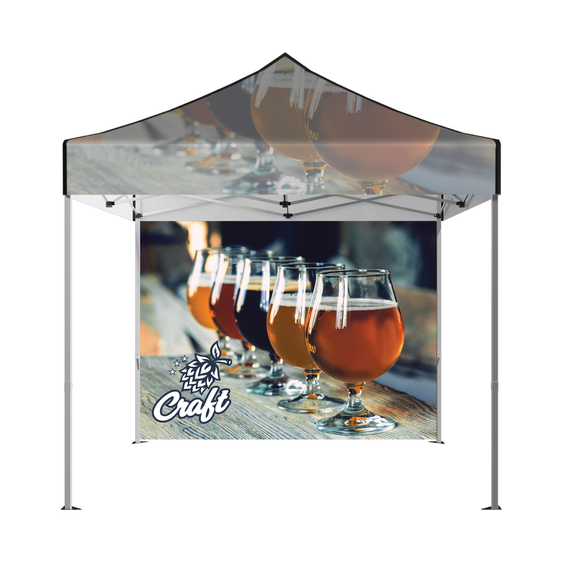 DisplaySplash Single-Sided Full Tent Wall 3