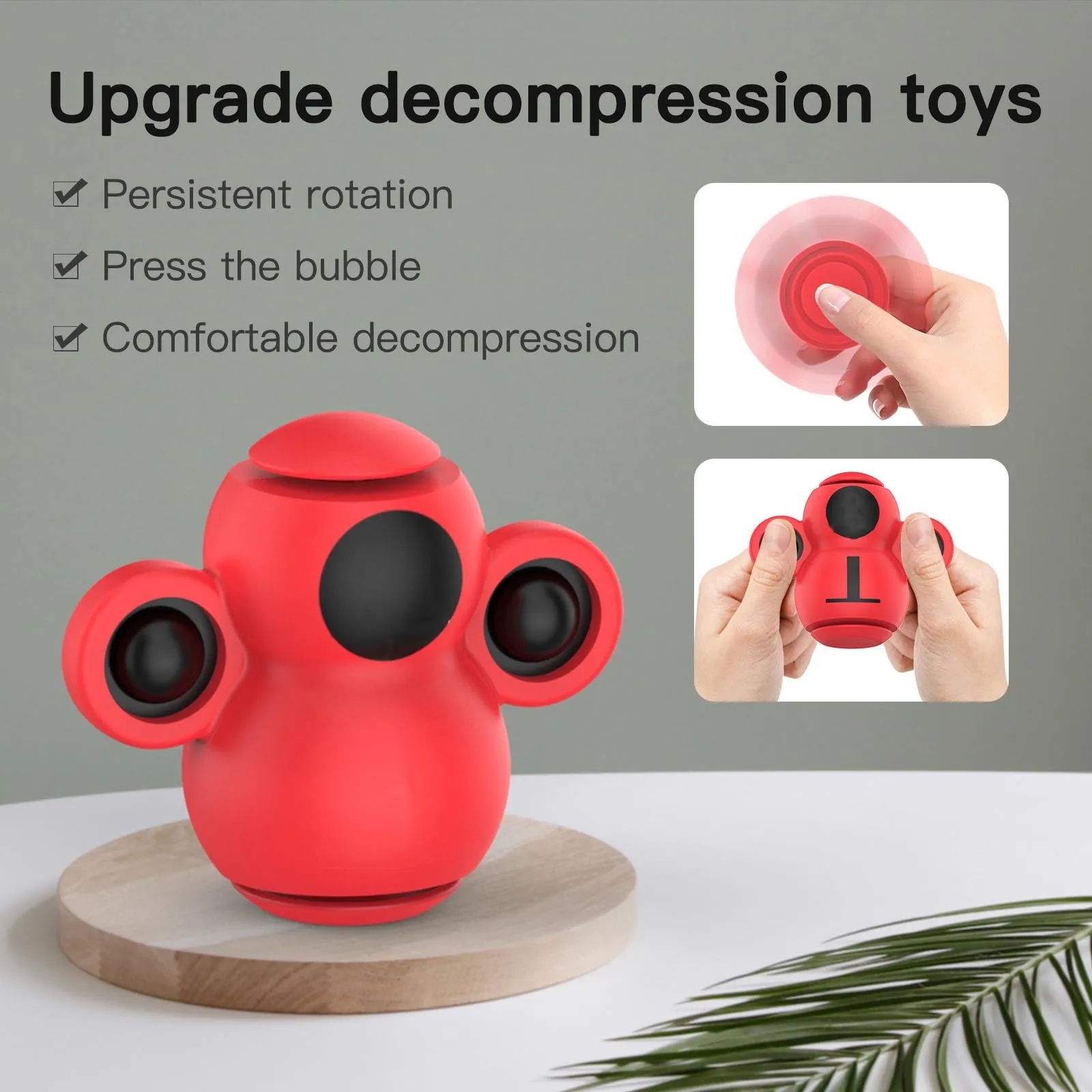 Rotating Push Pop Fidget Toy 2