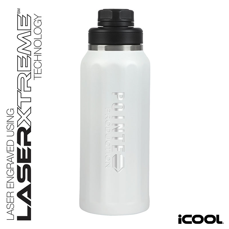 iCOOL® Sedona 32 oz. Double Wall Stainless Steel Water Bottle 26
