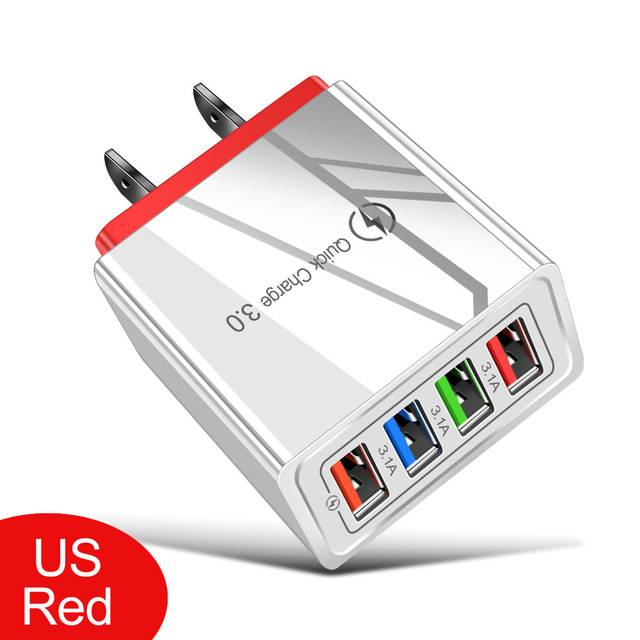 USB Charger Cube Wall Plug 4