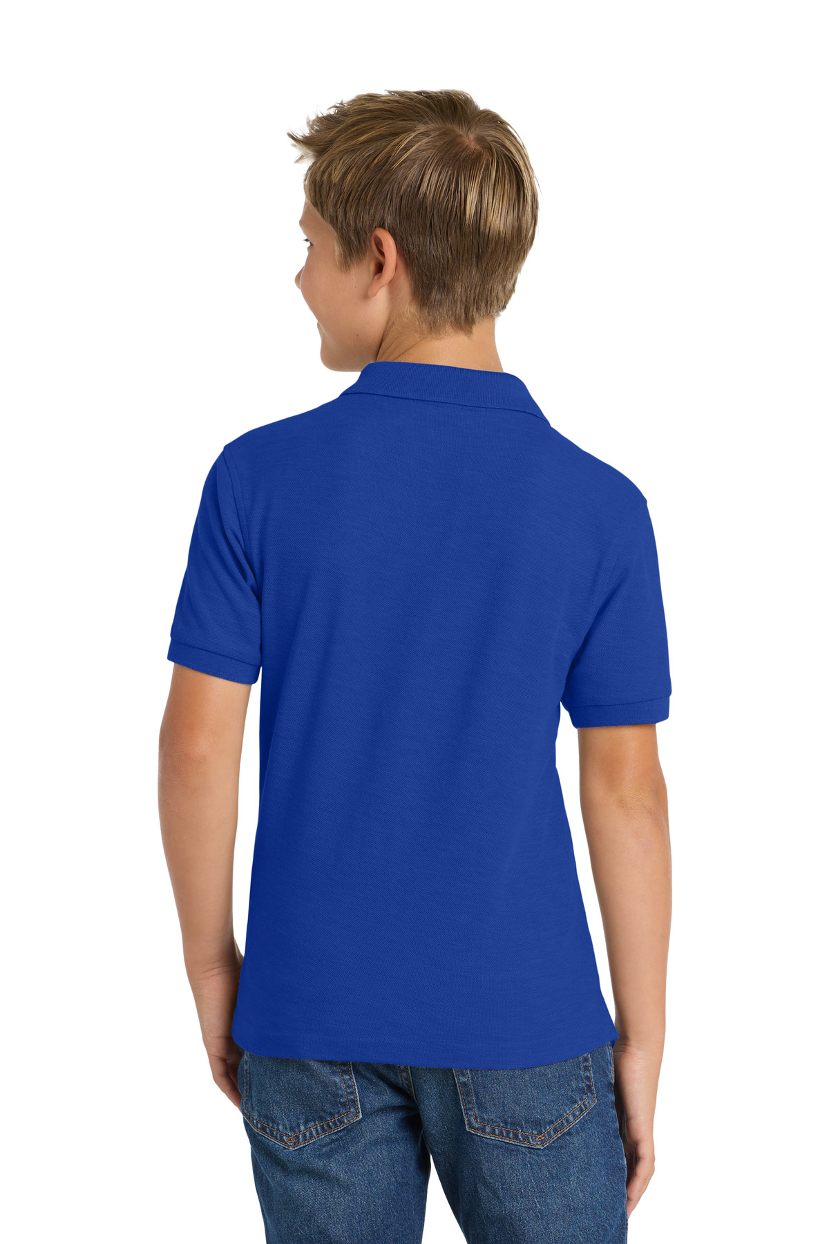 Port Authority Youth Silk Touch Polo. Y500 47