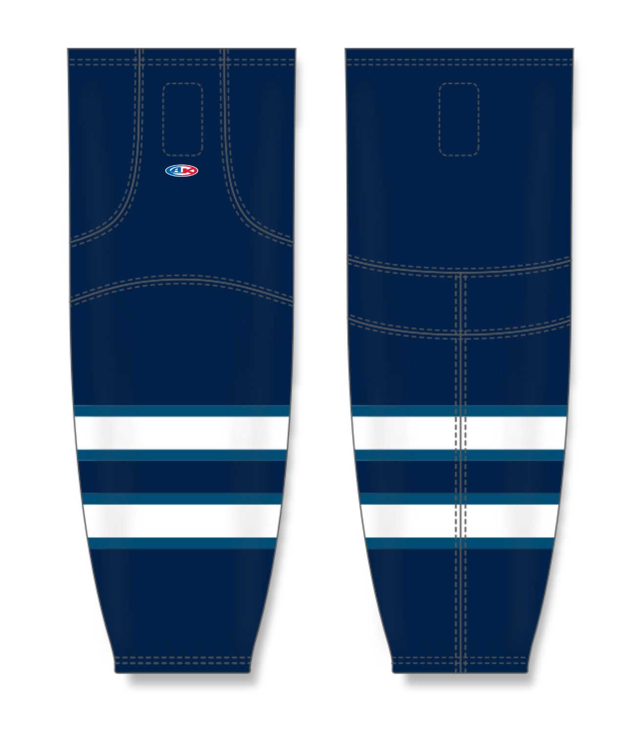 Cut & Sew Pro Hockey Socks HS2100-G46 3