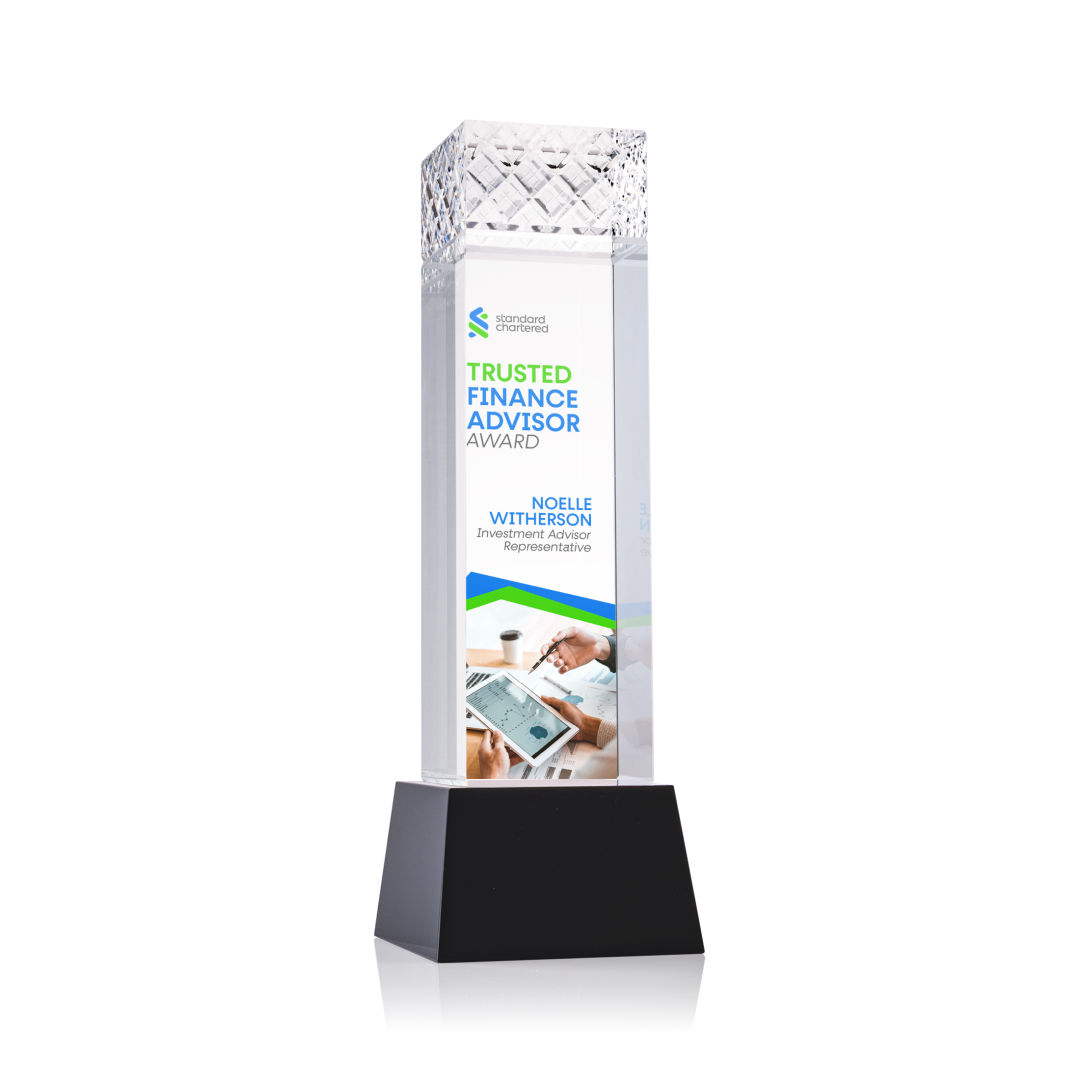 Velson VividPrint™ Award on Base - Black 7