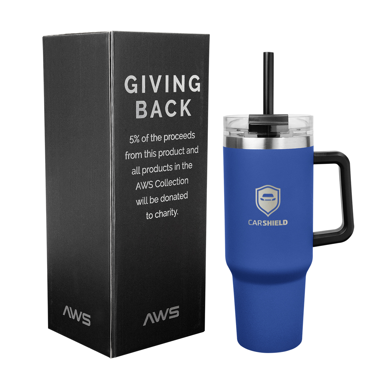 40 Oz. AWS Intrepid Stainless Steel Tumbler 1