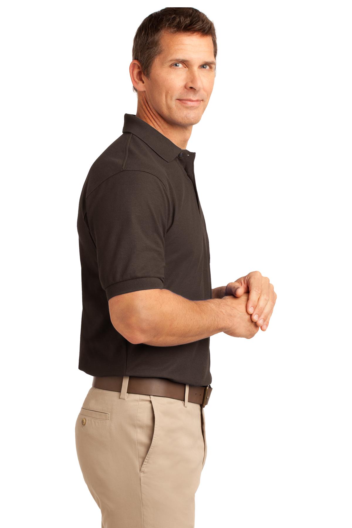 Port Authority Silk Touch Polo with Pocket. K500P 93