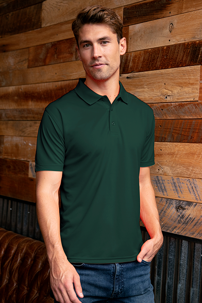 Vansport Omega Solid Mesh Tech Polo 63