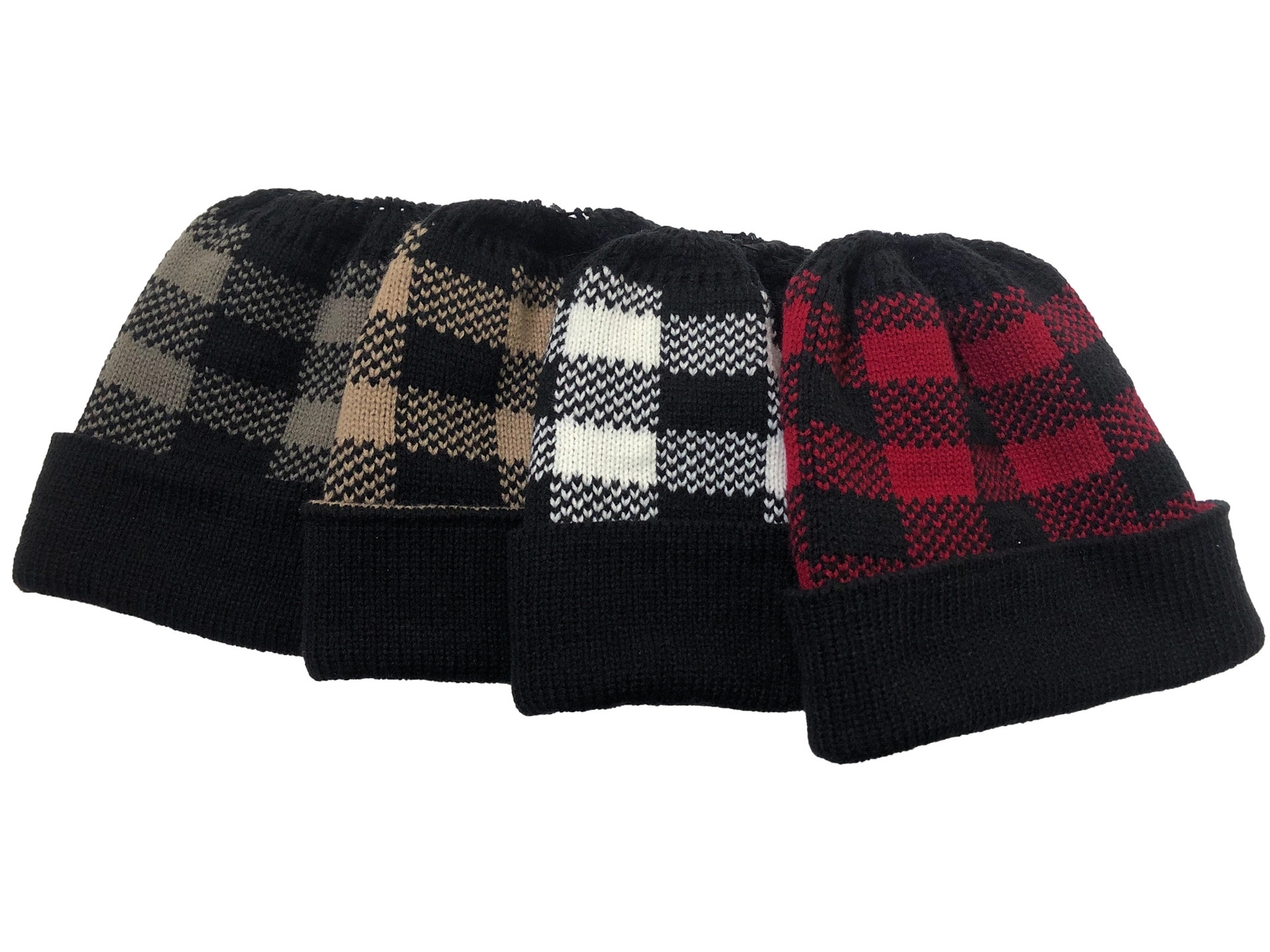 Knit Beanie Tail Cap 4