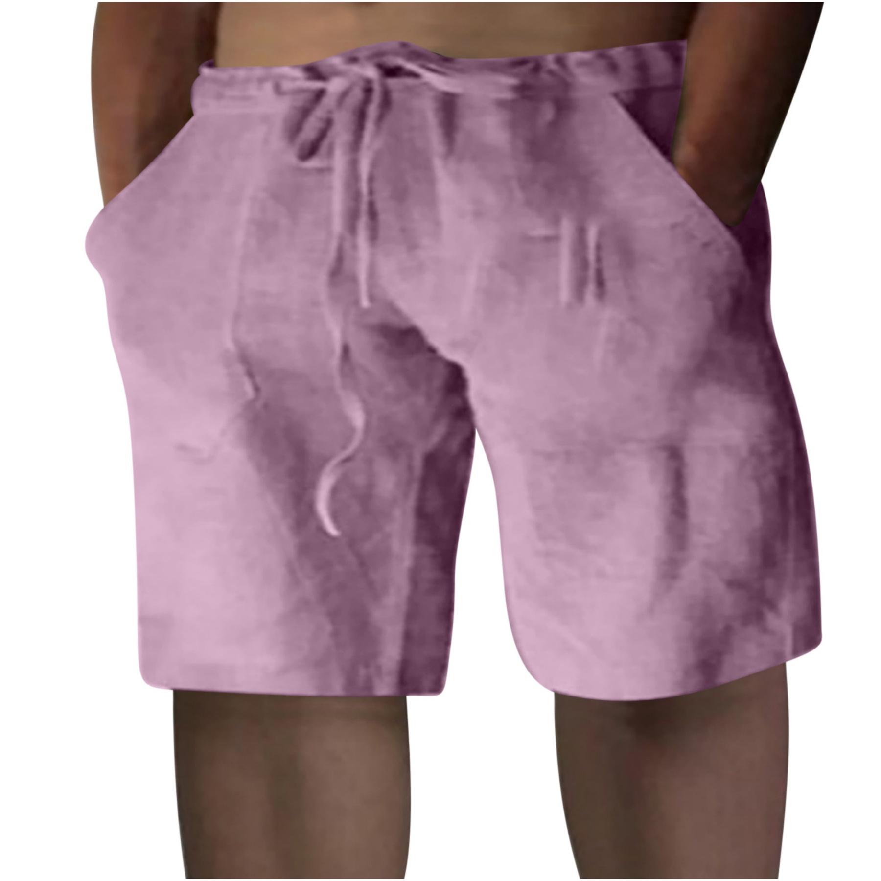 Men Linen Shorts 13