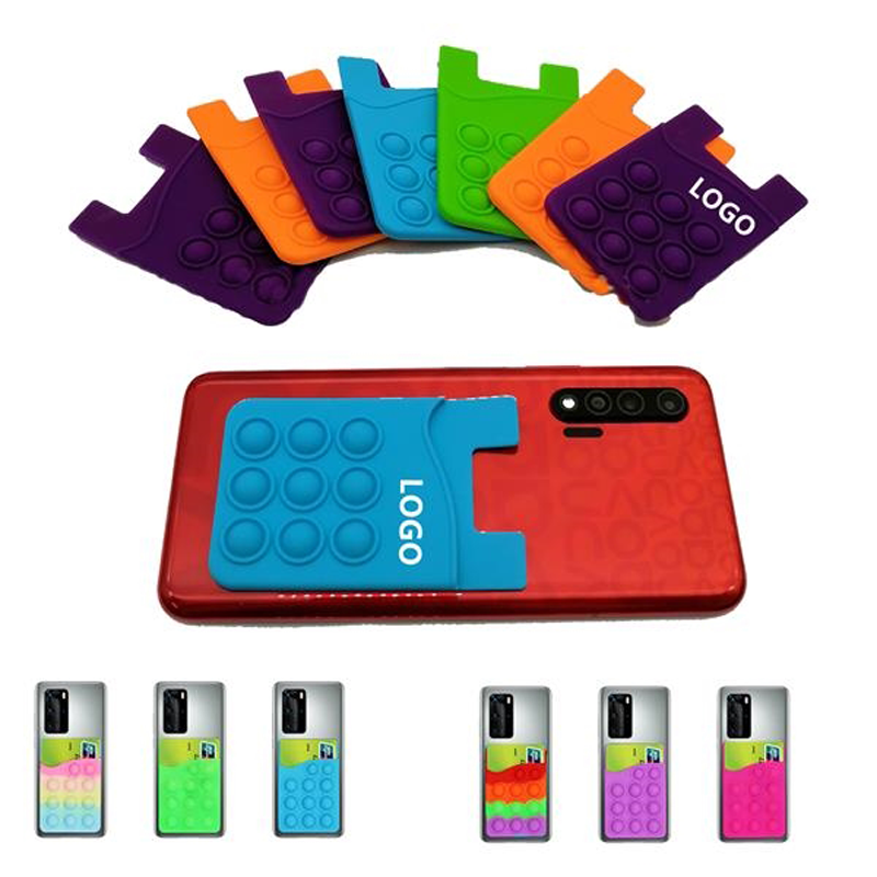 Push Pop Stress Reliever Phone Card Holder 3