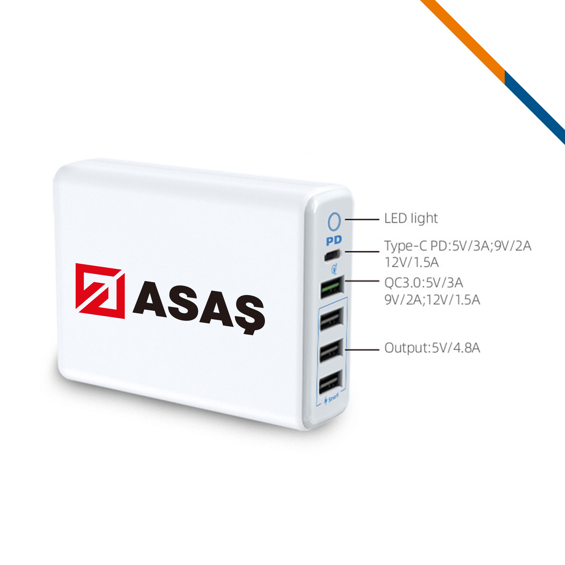 Sooren Multi Port Charger 6