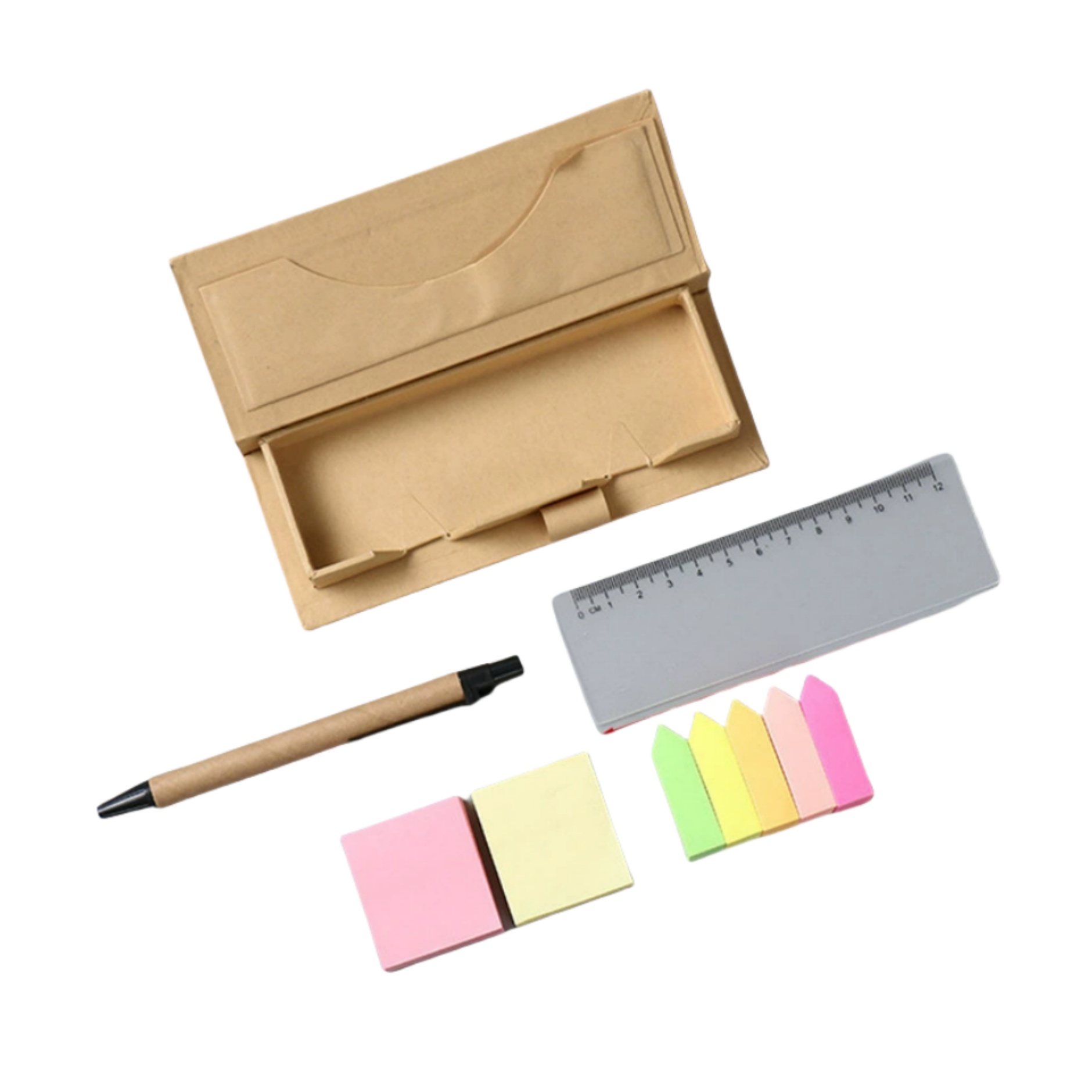 Kraftpaper Sticky Memo Note Set 4