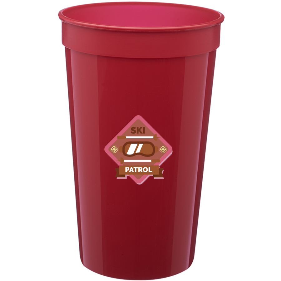 Plastic Stadium Cups 22 oz 14
