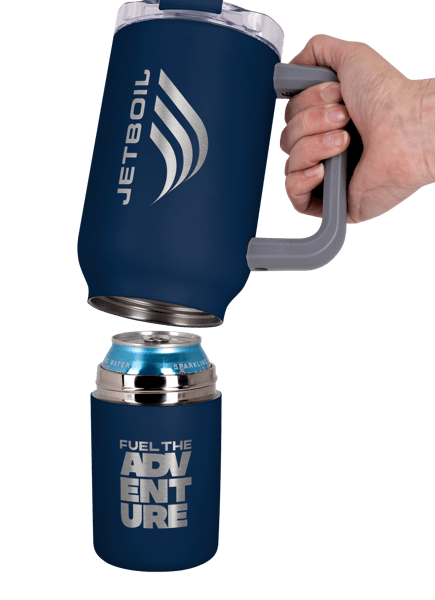Key West 22 oz SS Travel Mug w/Can Cooler 362