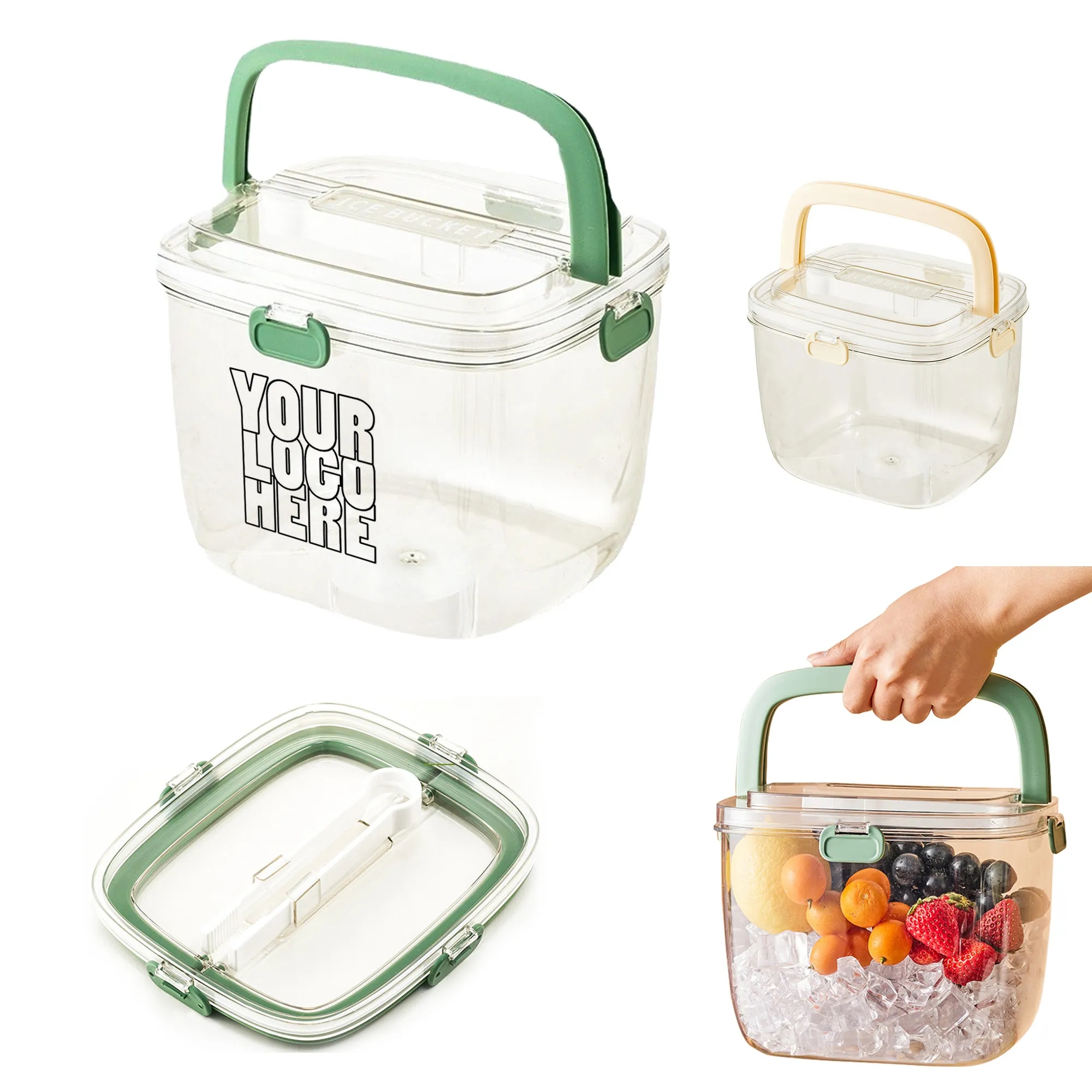 Plastic Ice Box Storage Container 2