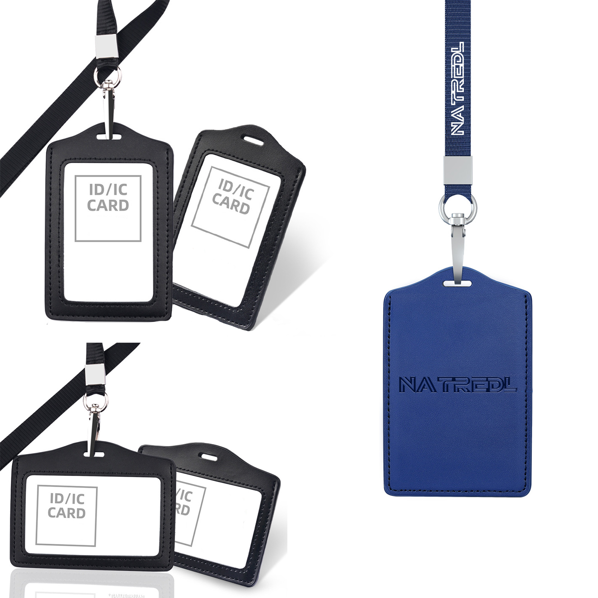 Customized Card Case Pendant Lanyard Name Tag 2