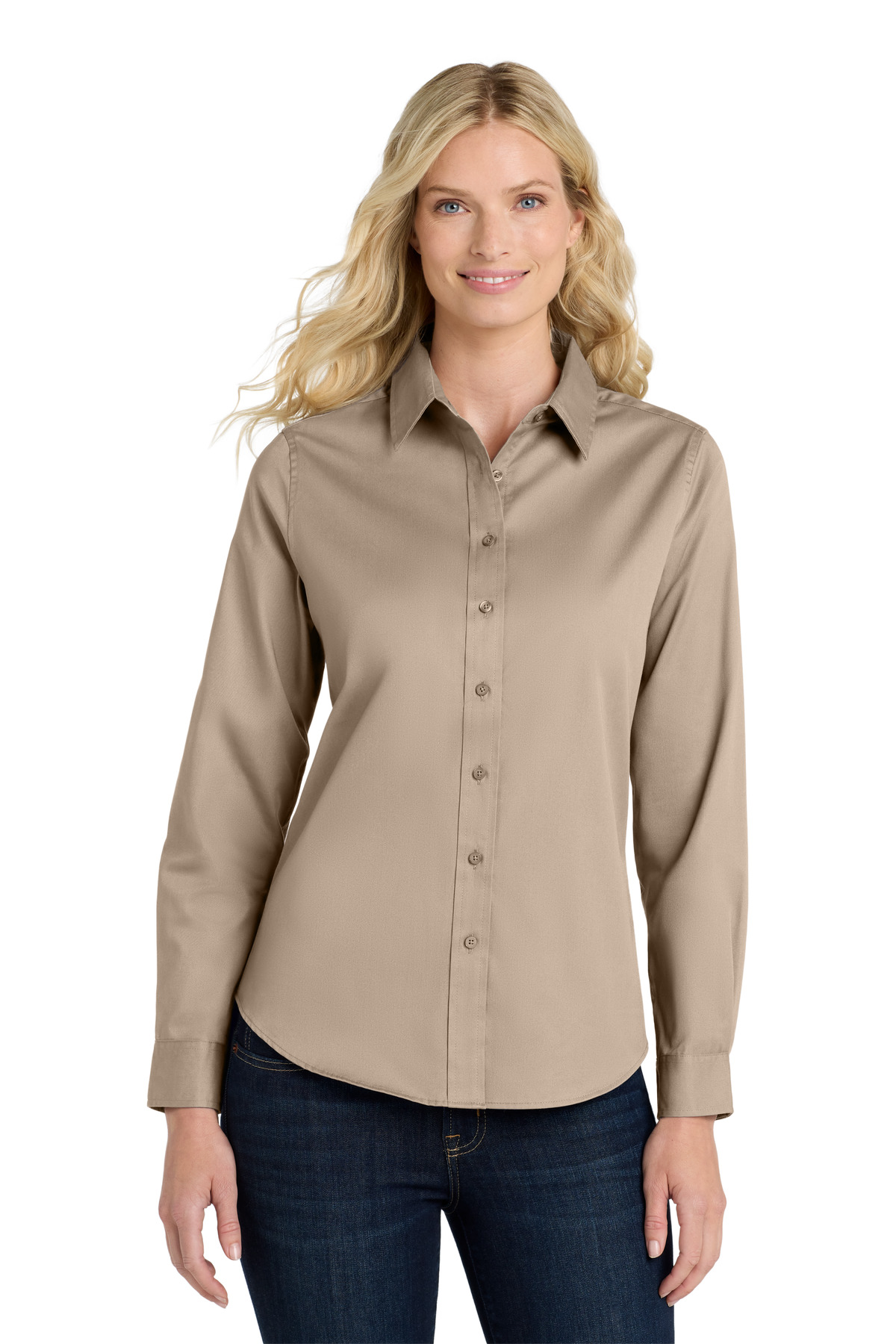 Port Authority Women's Long Sleeve Easy Care Shirt. L608 72