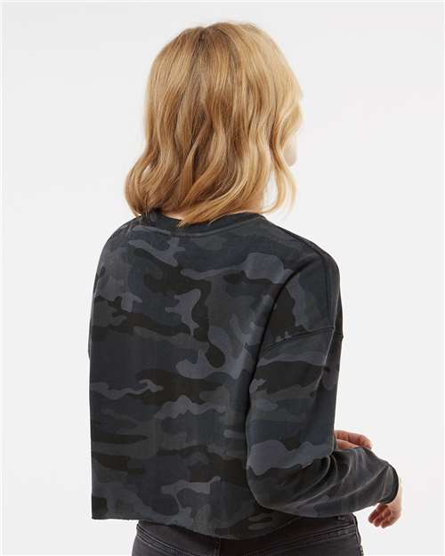 Women's Lightweight Crop Crewneck Sweatshirt - AFX24CRP 30