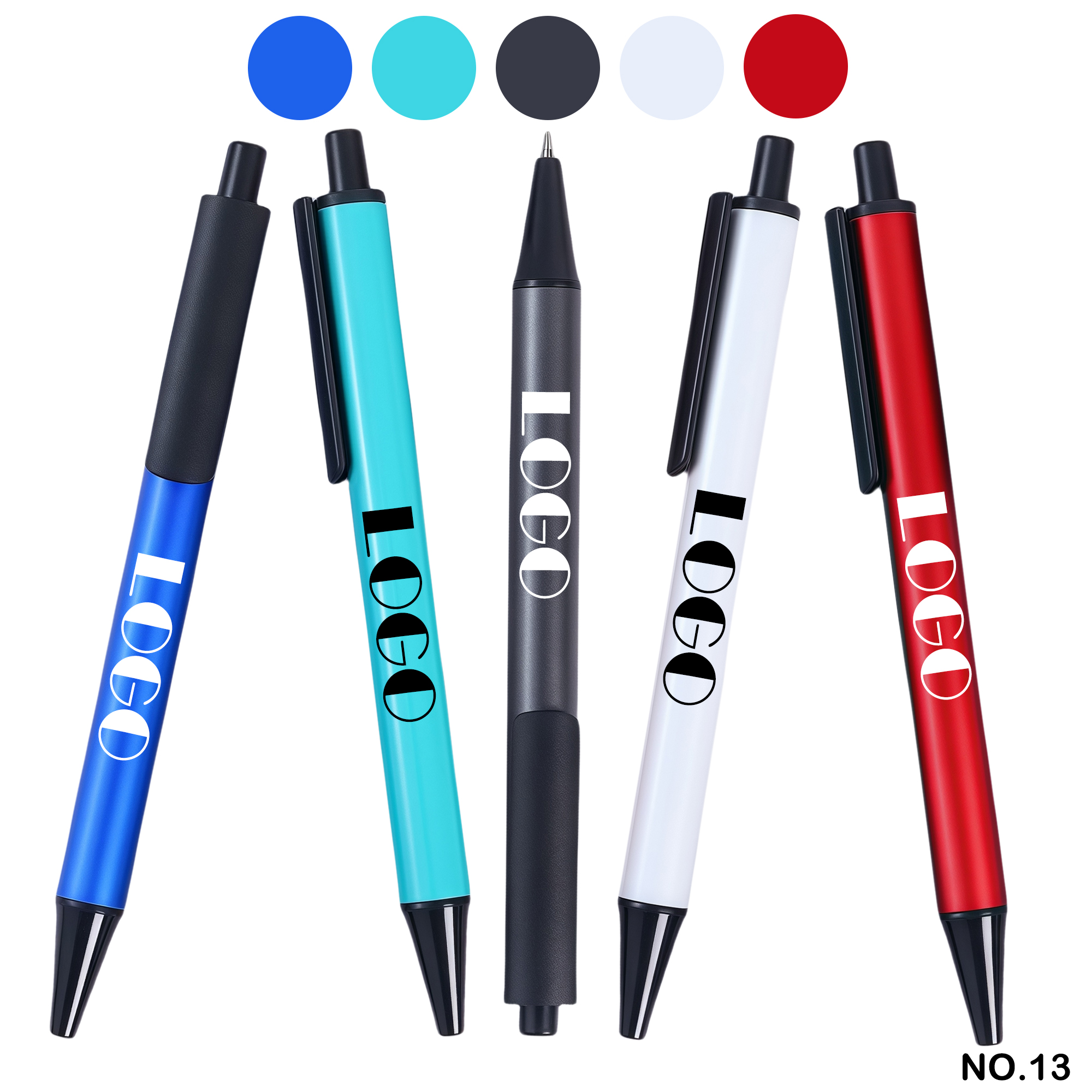 Colorful premium click metal ballpoint pen 2