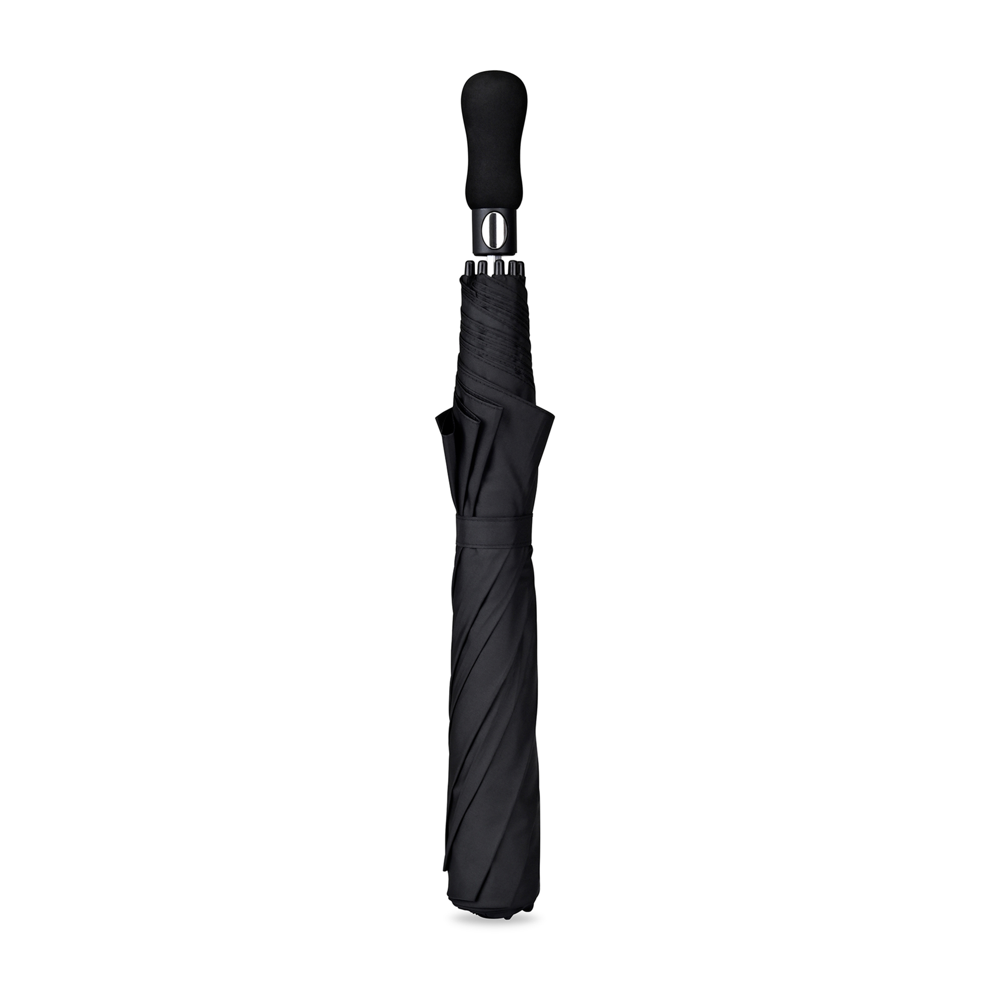 Elements 58" Recycled rPET Auto Open Travel Folding Umbrella 18