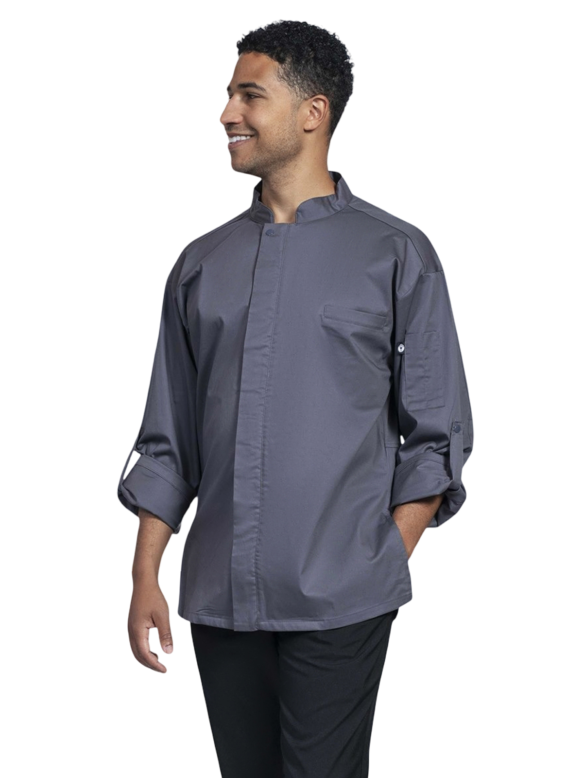 Uncommon Chef - Pescara Unisex Two-Pocket Chef Coat 1