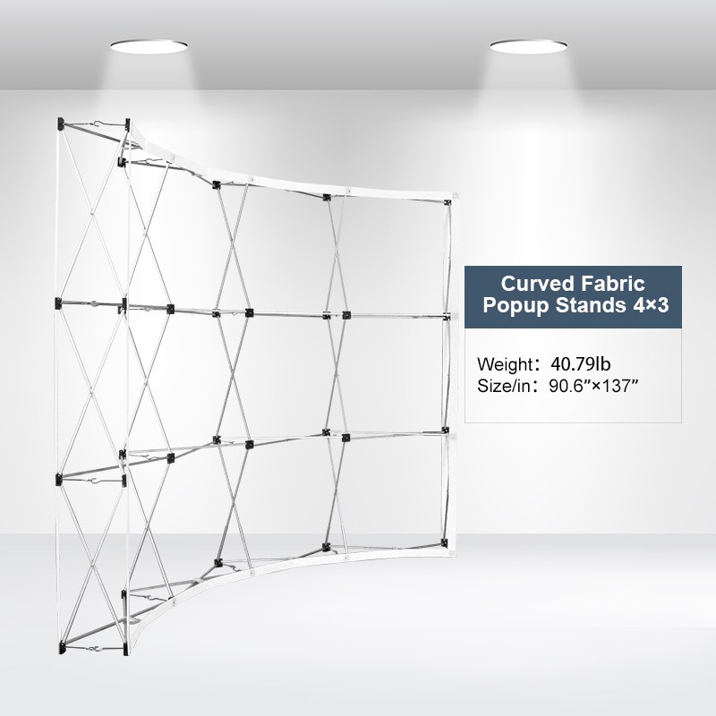 Replacement Fabric for Curved 10' pop up Backdrop 3