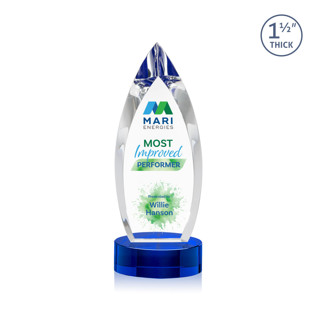 Fortier VividPrint™ Award on Base - Blue 10