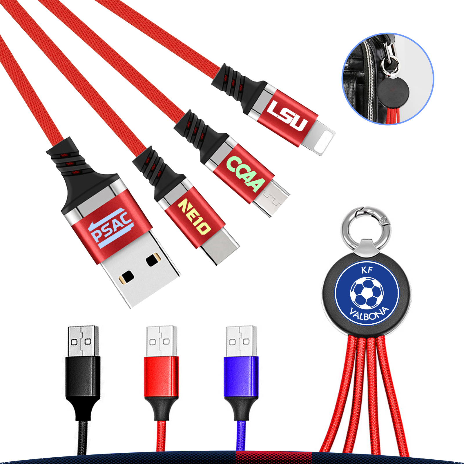 Kity 3in1 Charging Cable 4