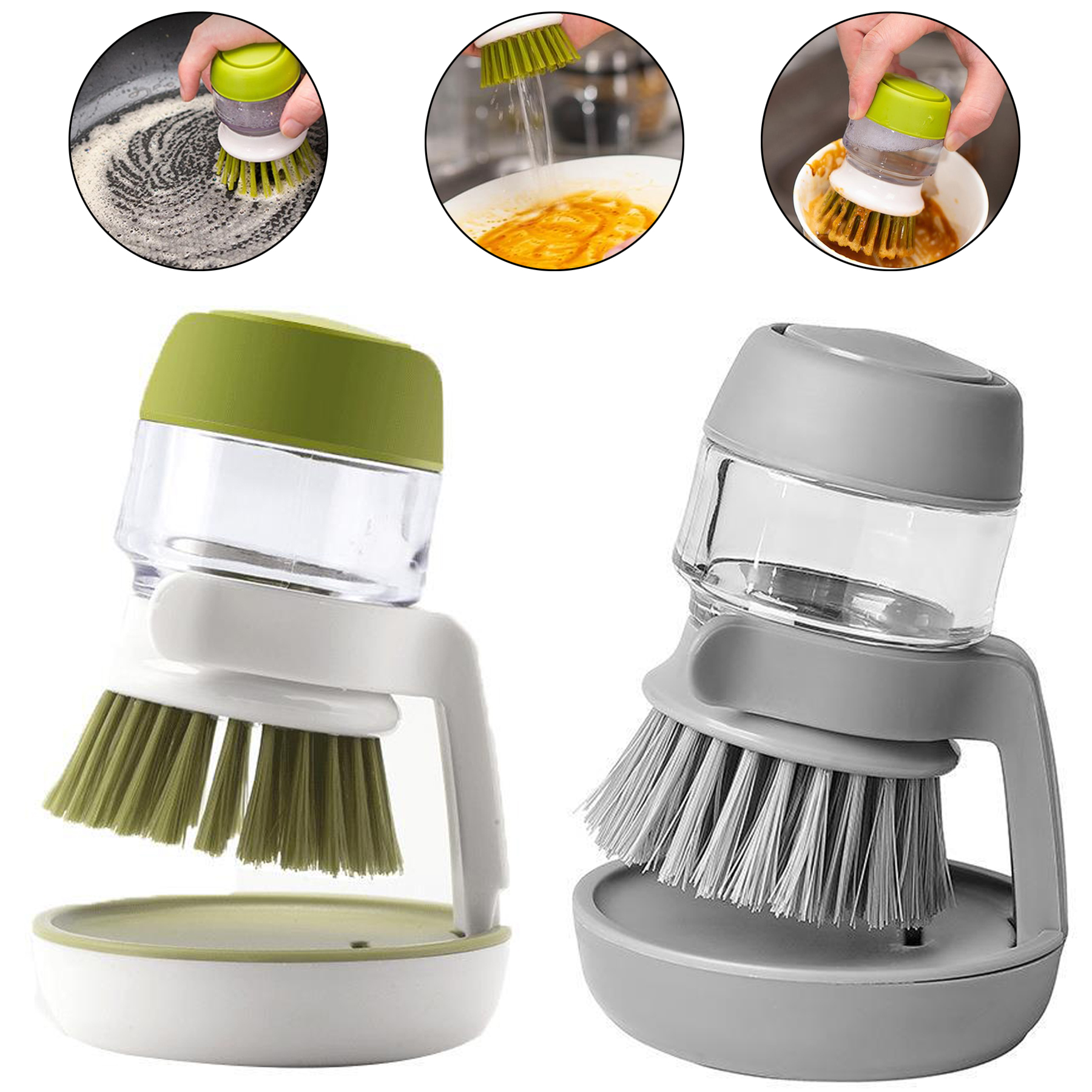 Kitchen Scrubber Brush 2