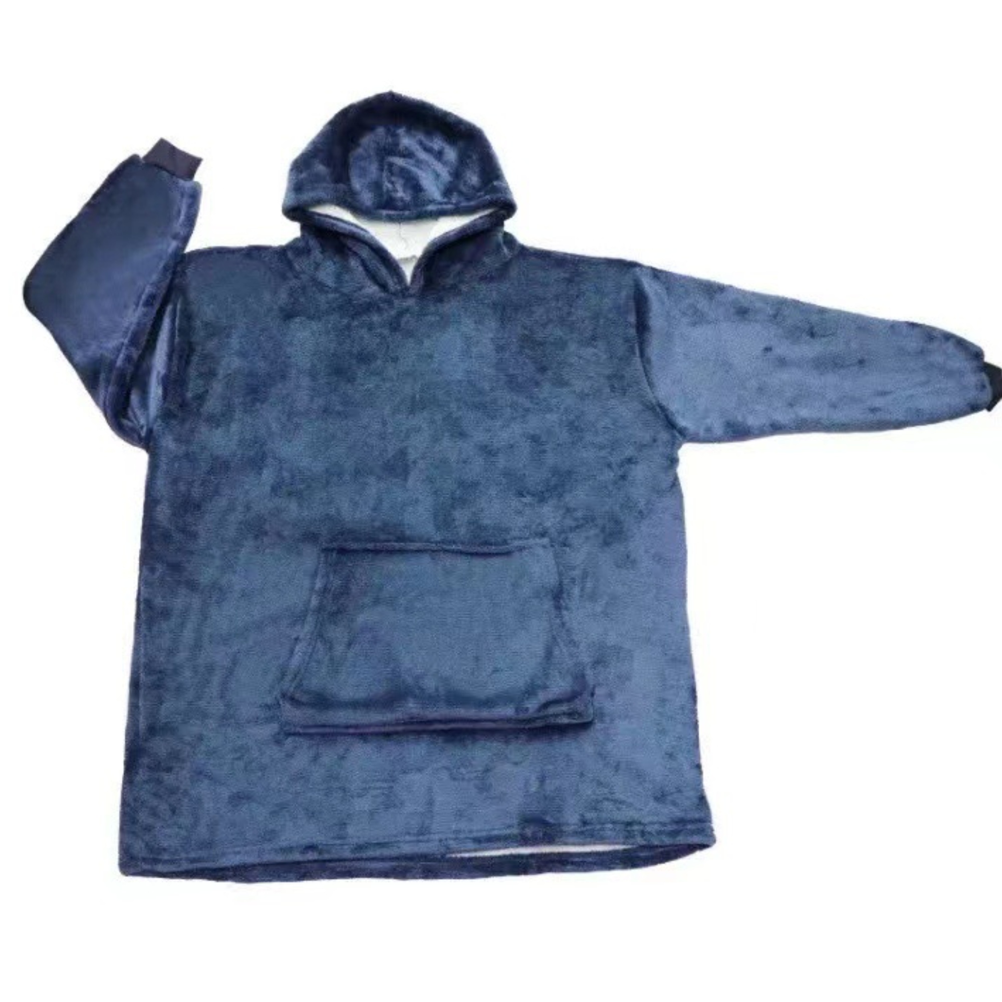 Luxury Sherpa Fleece Oversized Wearable Blanket Hoodie, custom hoodie or sweatshirt with logo imprint 3