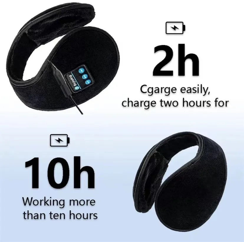 Bluetooth music earmuffs for warmth 4