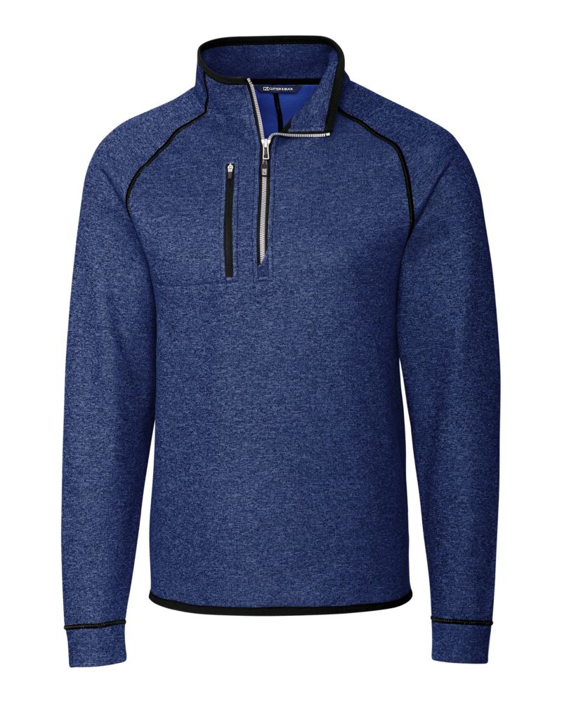Cutter & Buck Mainsail Sweater-Knit Mens Half Zip Jacket 24
