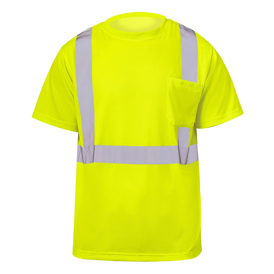 VISIPRO Short Sleeve Reflective Safety T-Shirt with Pocket - 6