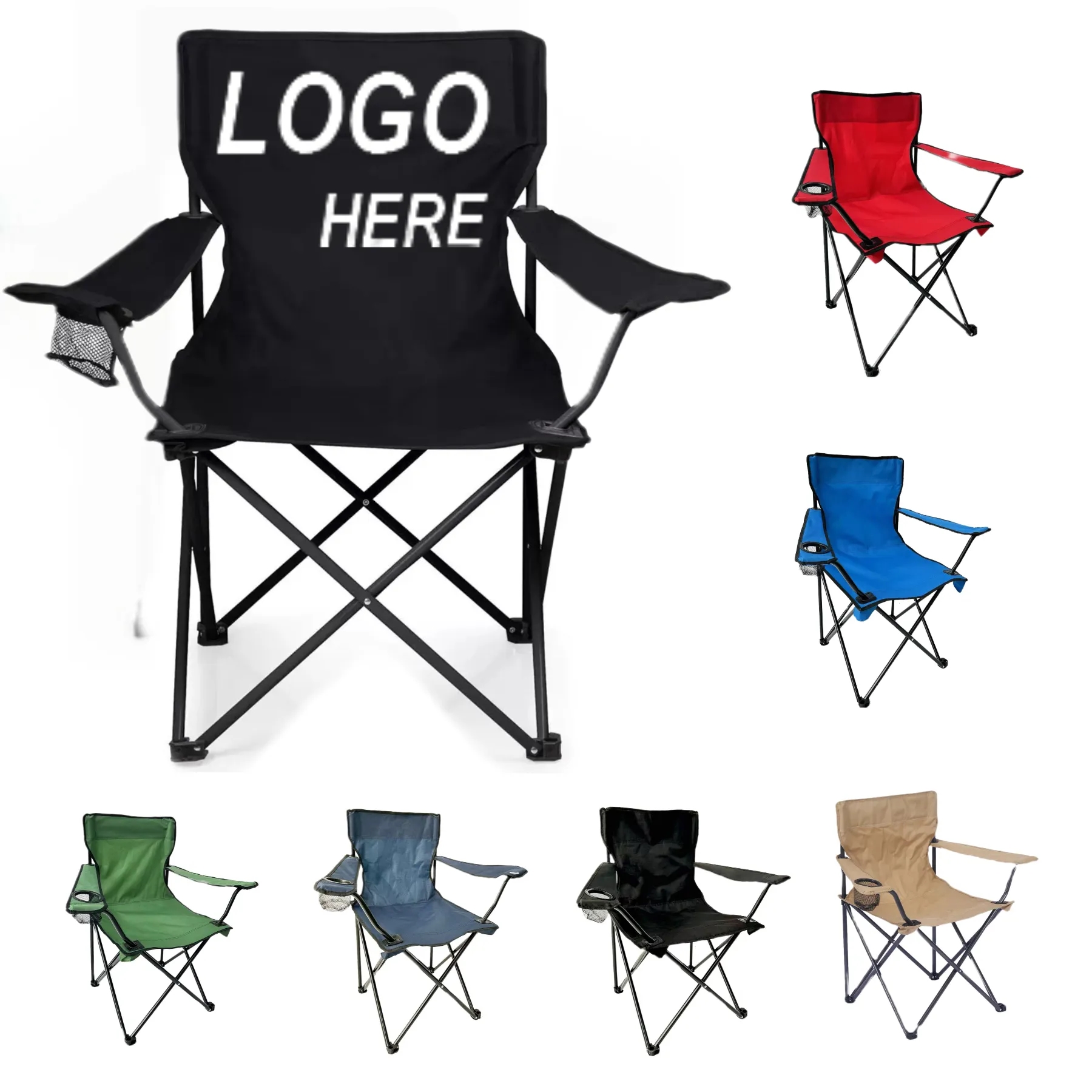 Outdoor Waterside Captain's Folding Beach Chair 1