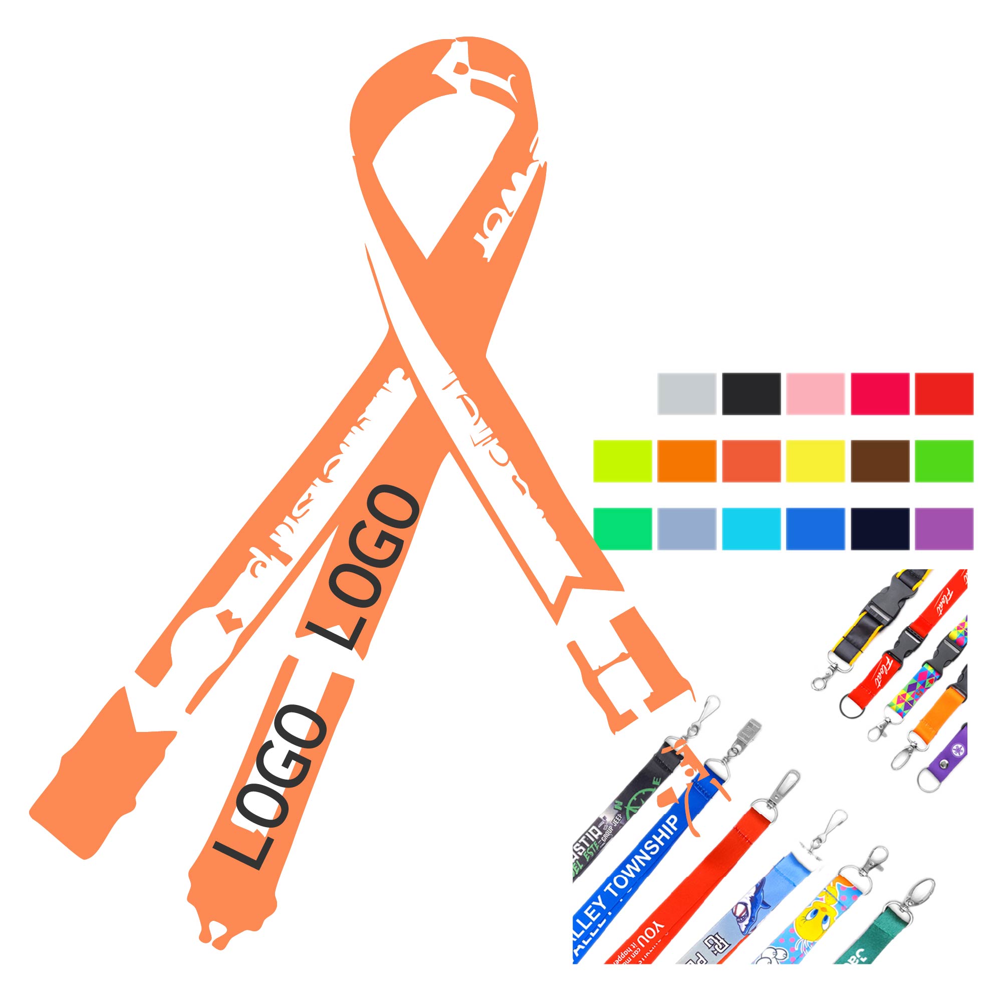 Fade-Resistant Heat Transfer Lanyard 2