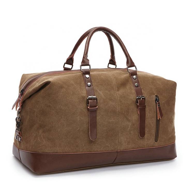 Canvas Travel Tote Duffel Bag 8