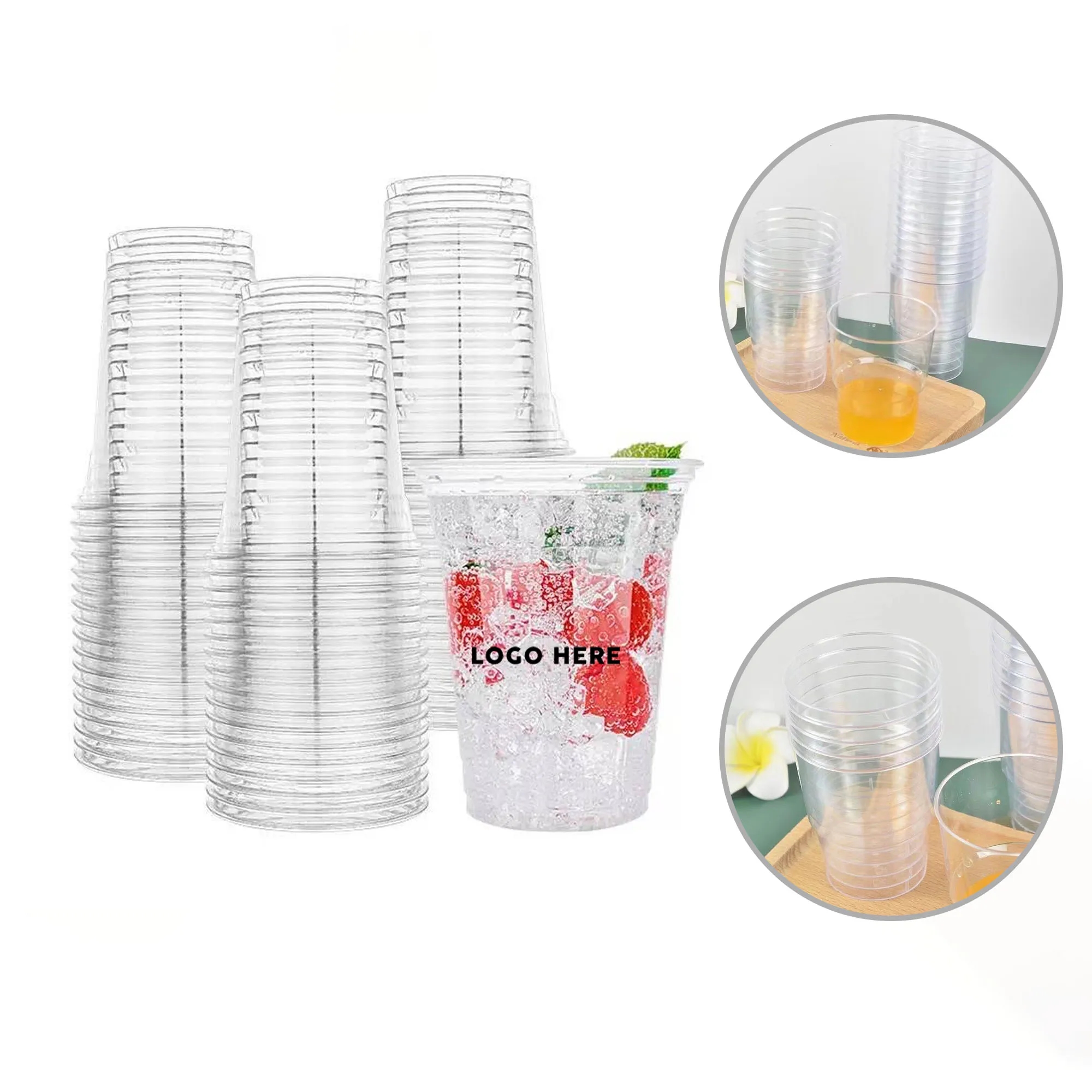 Clear Plastic Cup 2