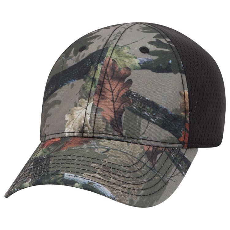 OTTO CAP® Camouflage 6 Panel Low Profile Baseball Cap 3