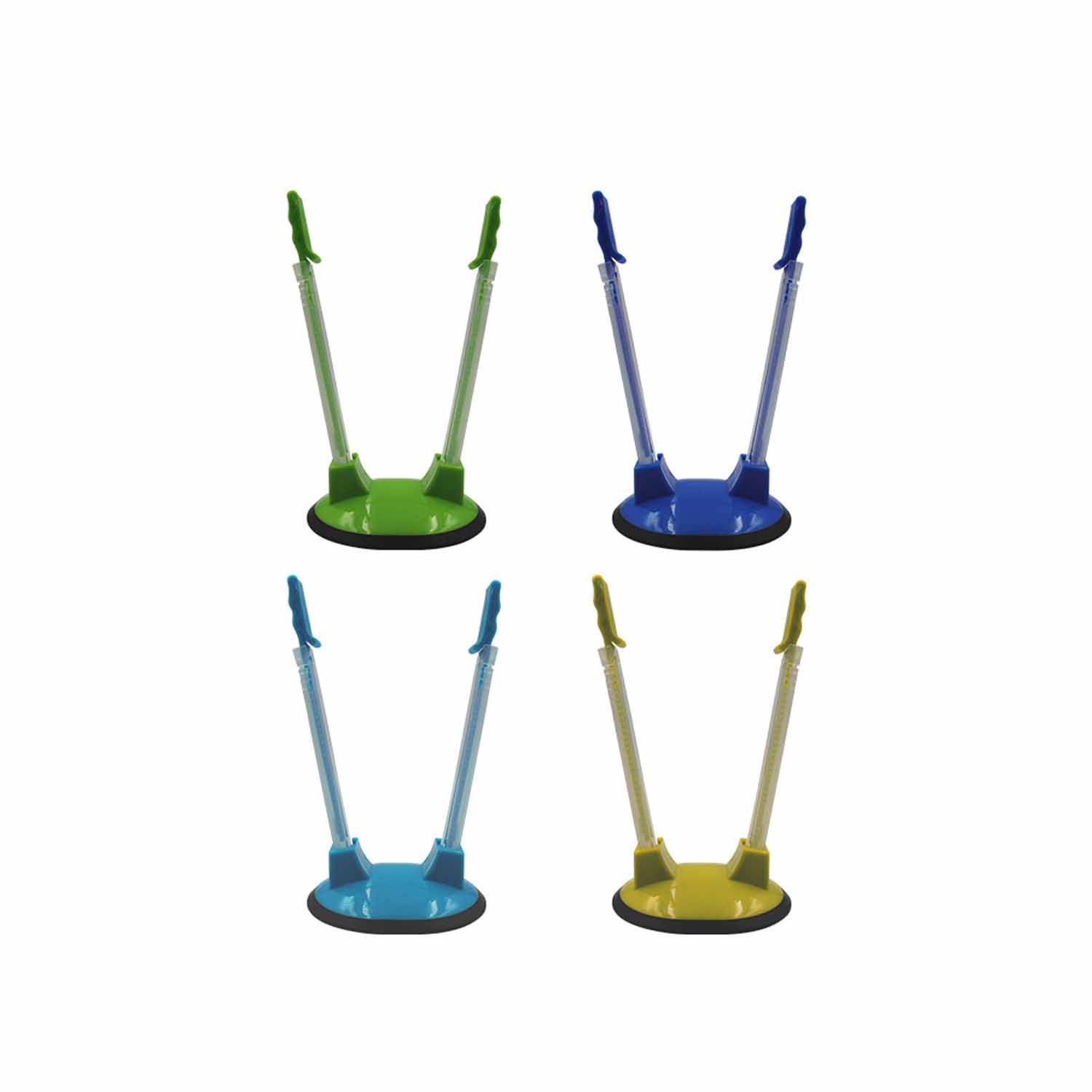 Adjustable Plastic Sandwich Bag Clip W/ Non-Slip Rubber Base 4