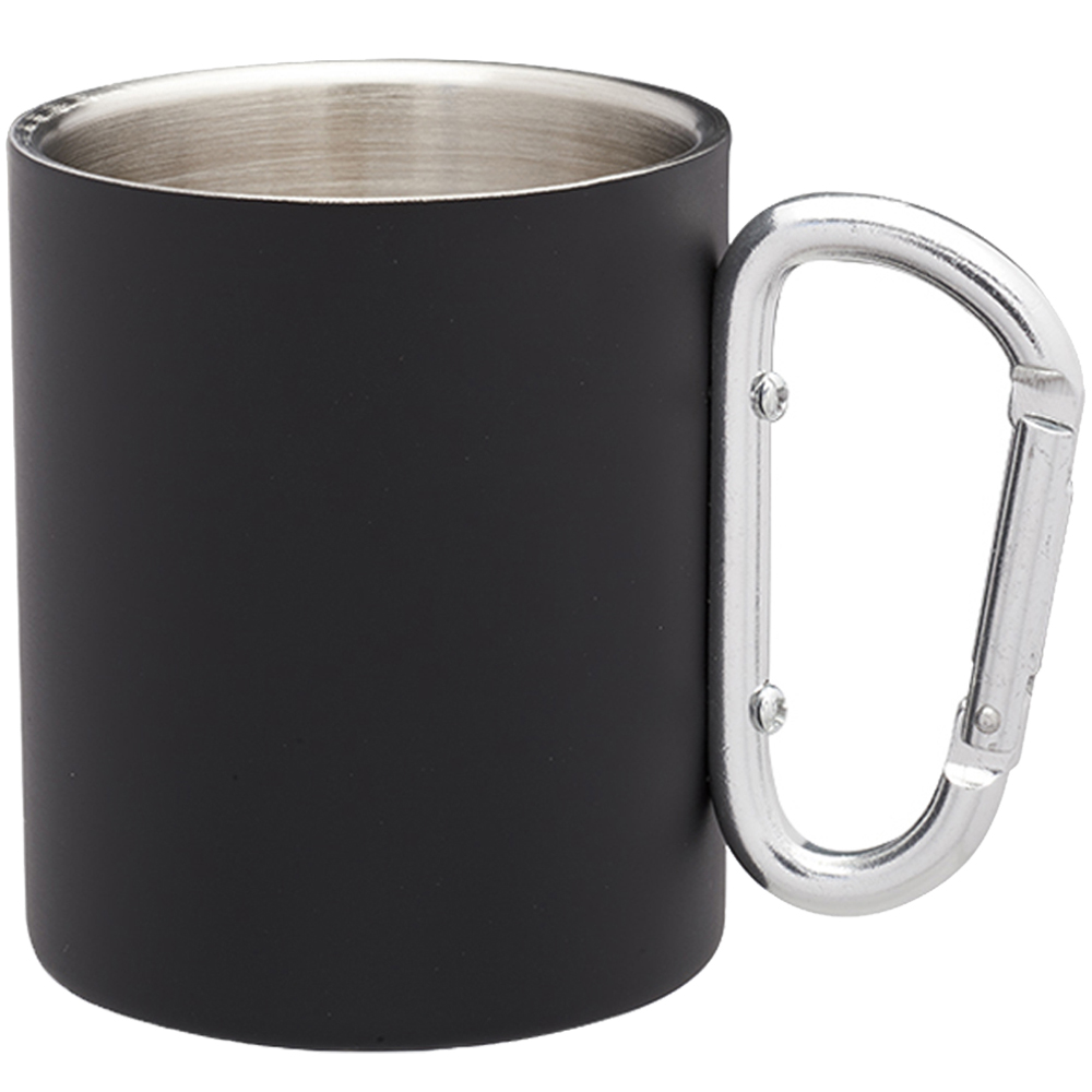 10 oz. Carabiner Handle Stainless Steel Mugs 21