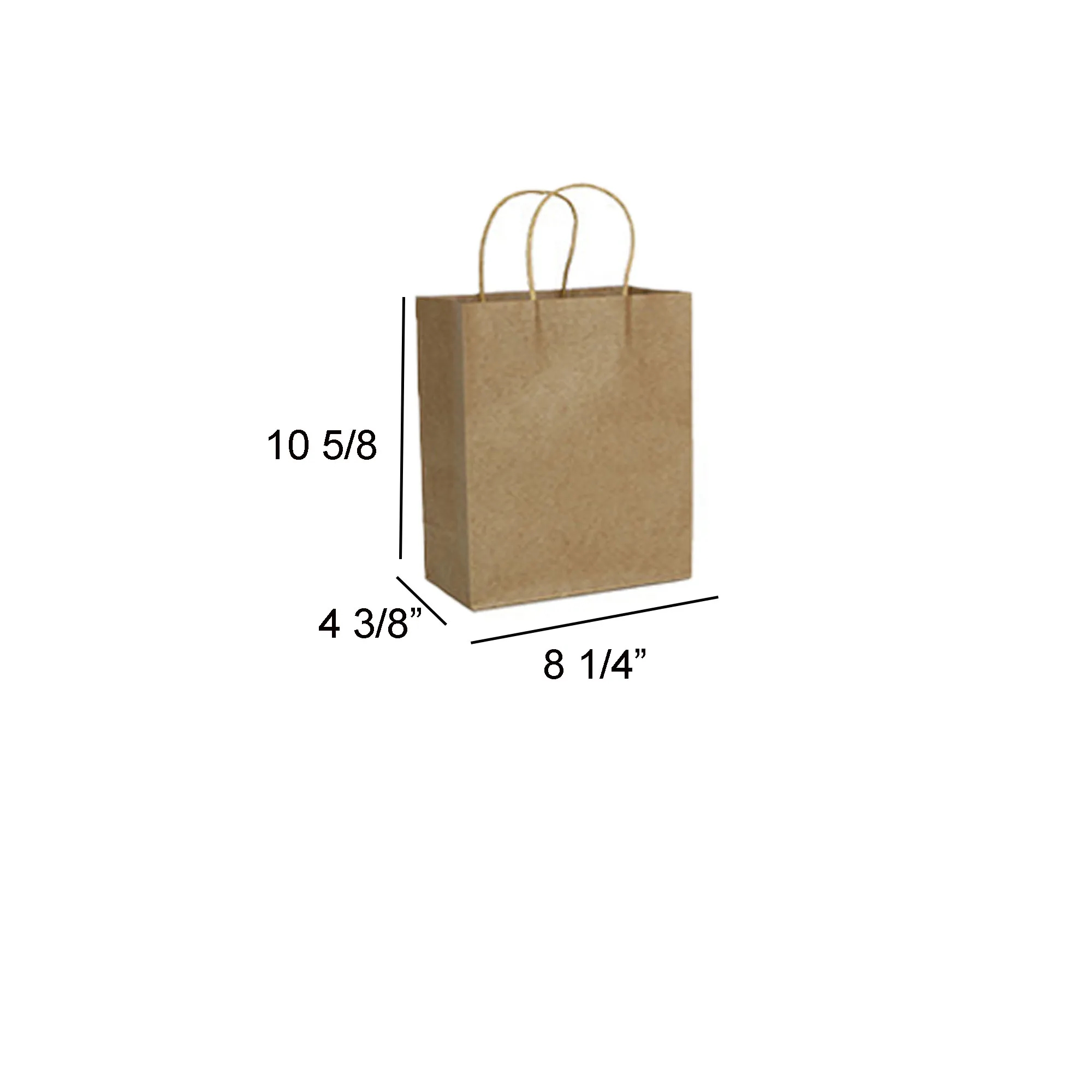 Spot Takeaway Kraft Paper Tote Bag 3