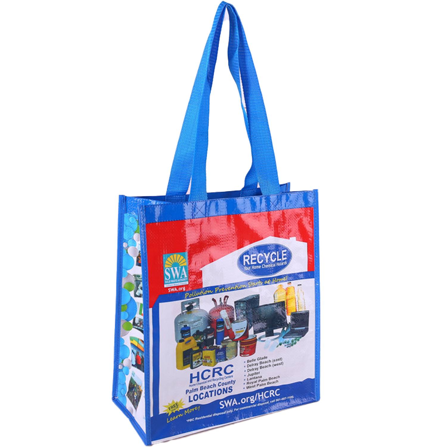 Custom Full Print Waterproof Handbag, custom tote bag with logo imprint 5