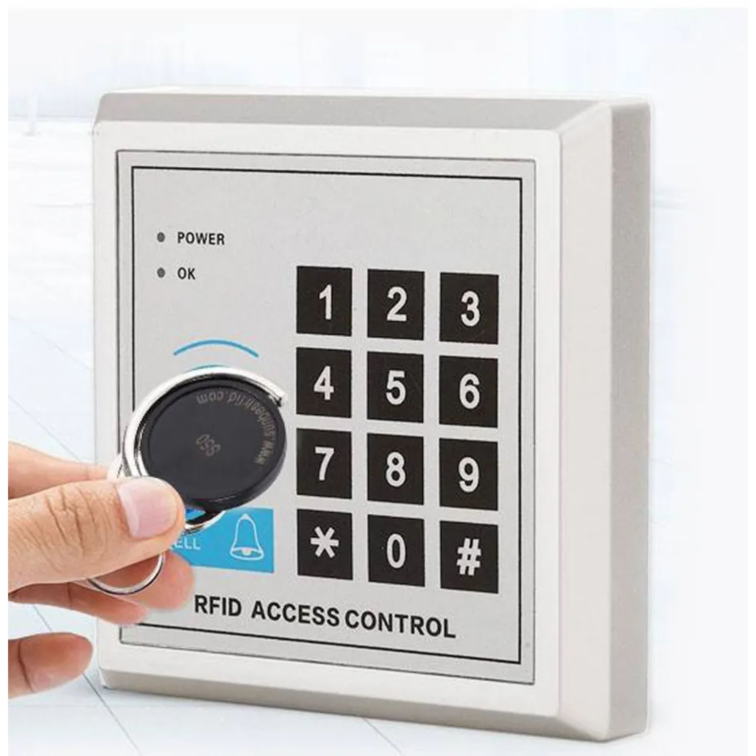 iTAGL Smart NFC Digital Business Epoxy Keyring 2