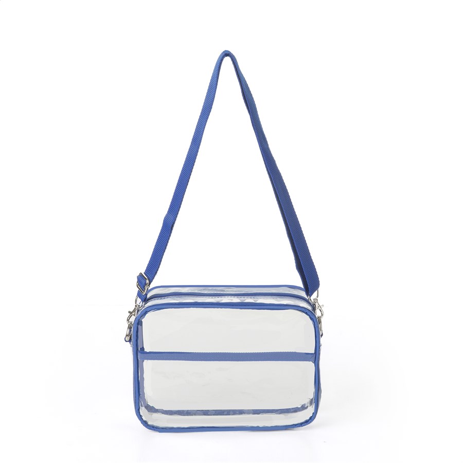 ClearPass Clear Crossbody Bag 8" x 2.5" 3