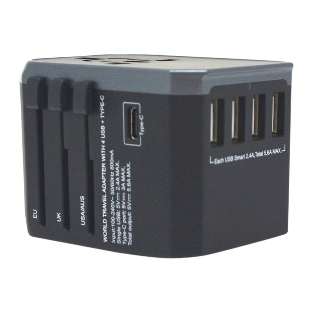 Travel Adapter Plus 2
