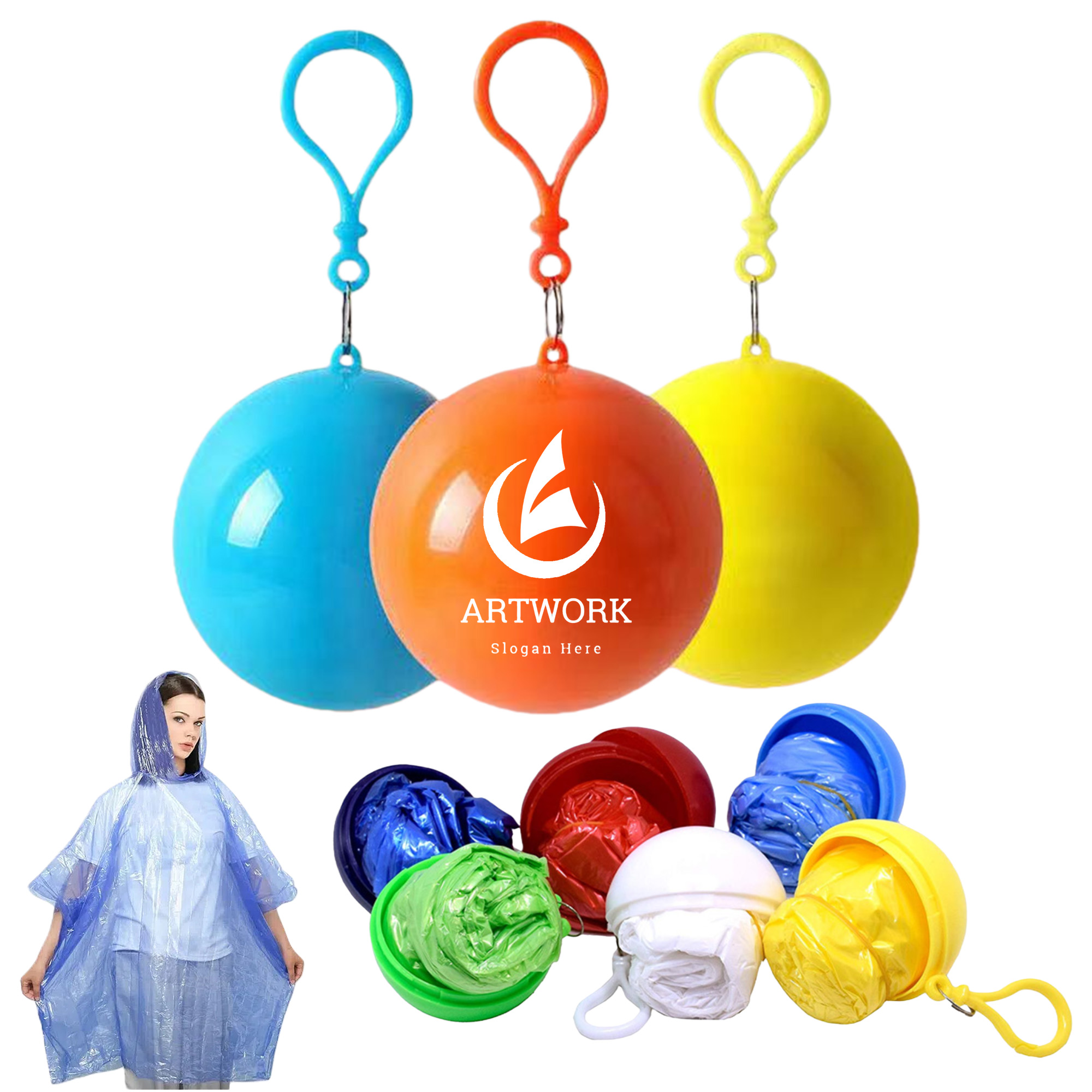 Portable Travel Emergency Raincoat 2