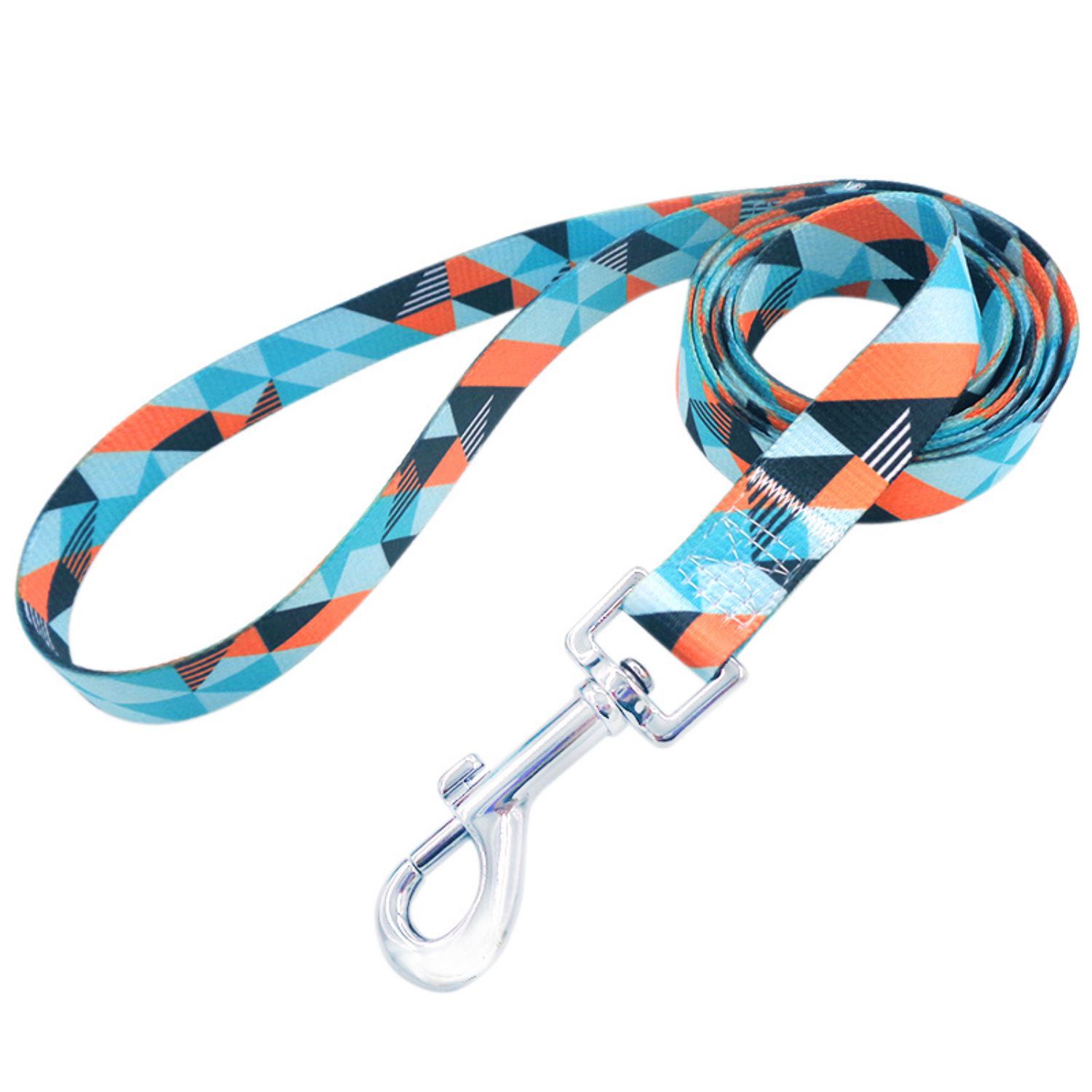 Dye-Sublimation Dog Leash with Adjustable Collar & Carabiner 10
