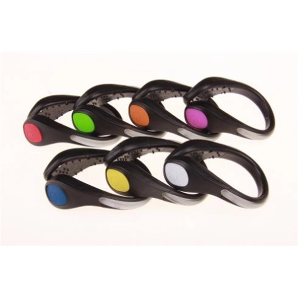 Flashing Light Up Shoe LED Safety Clip 3